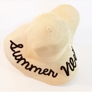 Summer Vibes Floppy Hat